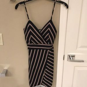 Spaghetti strapped, light weight, stripped dress